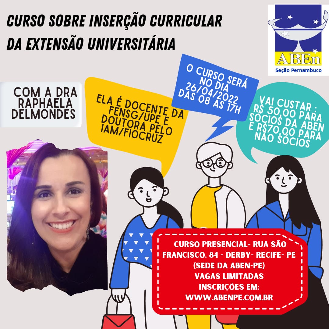 Read more about the article Inscrições Abertas! Curso de Inserção Curricular da Extensão Universitária