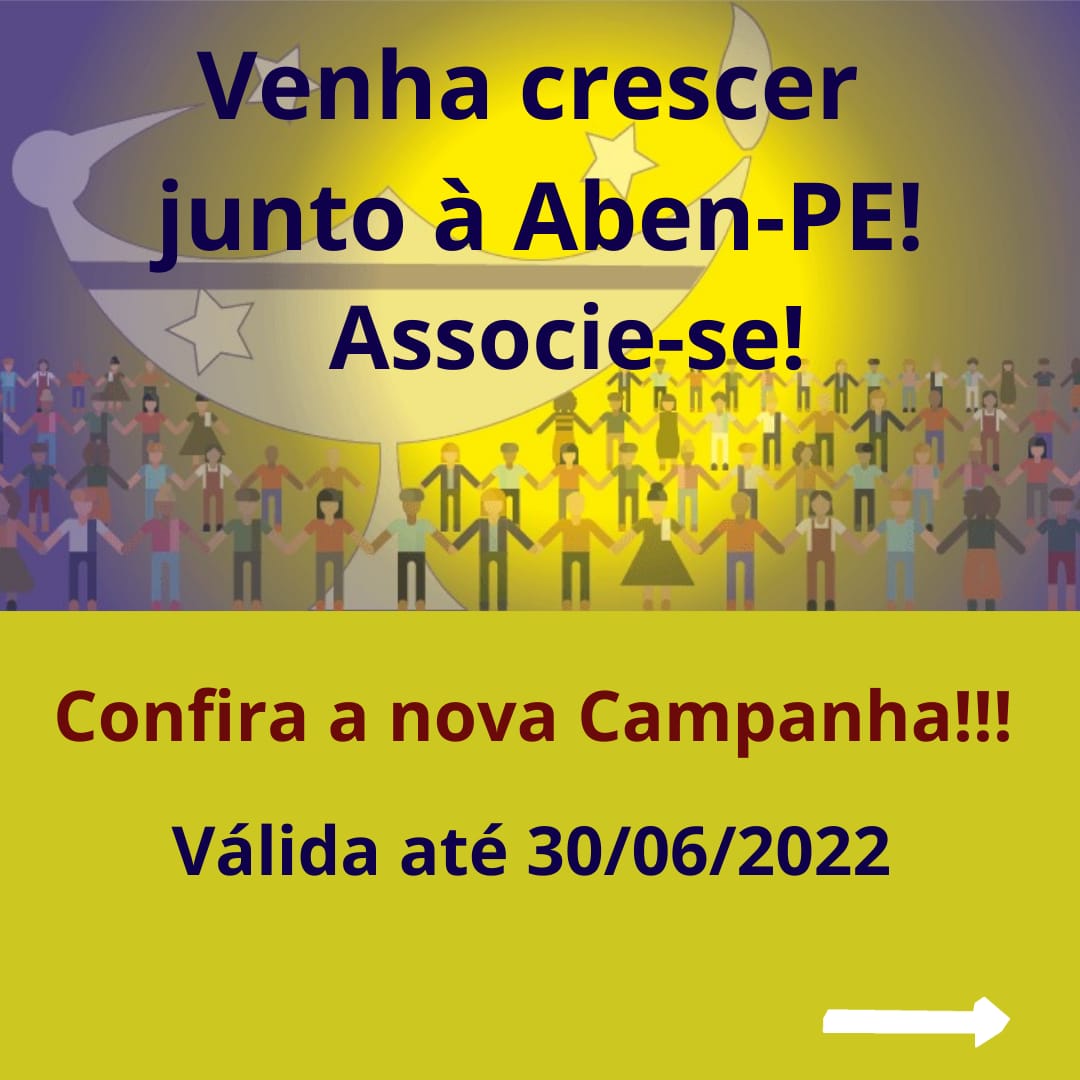Read more about the article Nova campanha de associação. Venha crescer junto à ABEn-PE! Associe-se!